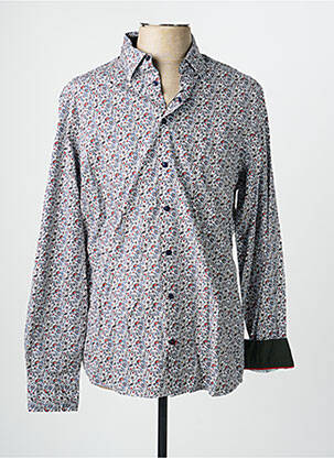 Chemise manches longues coupe cintrée gris CAMBRIDGE homme