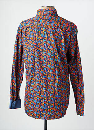 Chemise manches longues imprimé fleurs bleu CAMBRIDGE homme
