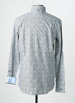 Chemise manches longues imprimé fleurs bleu CAMBRIDGE homme