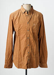Chemise manches longues poches beige CAMBRIDGE homme