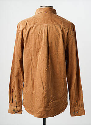 Chemise manches longues poches beige CAMBRIDGE homme