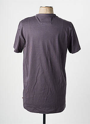 T-shirt coupe cintrée manches courtes gris CAMBRIDGE homme