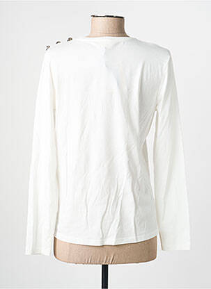 T-shirt manches longues manches longues blanc JULIE GUERLANDE femme