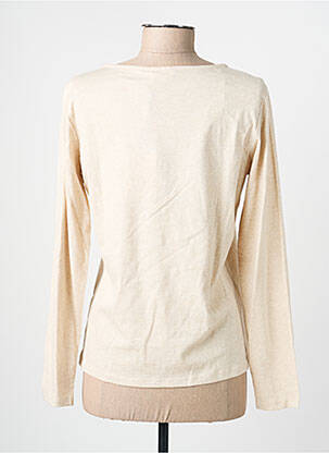 T-shirt manches longues manches longues beige JULIE GUERLANDE femme