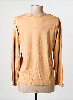 T-shirt manches longues manches longues marron JULIE GUERLANDE femme