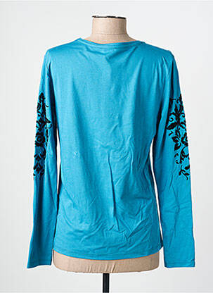T-shirt manches longues manches longues bleu JULIE GUERLANDE femme