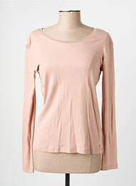 T-shirt manches longues manches longues beige C'EST BEAU LA VIE femme