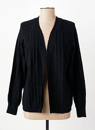 Gilet manches longues stretch noir C'EST BEAU LA VIE femme