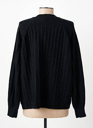 Gilet manches longues stretch noir C'EST BEAU LA VIE femme