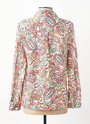 Chemisier coupe cintrée manches longues beige JULIE GUERLANDE femme