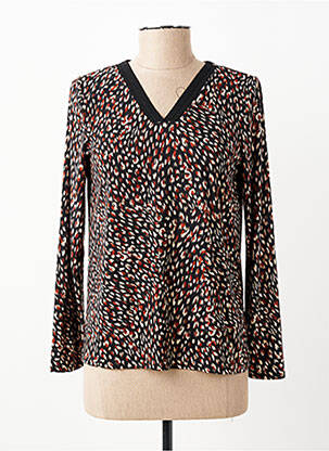 T-shirt manches longues manches longues noir JULIE GUERLANDE femme
