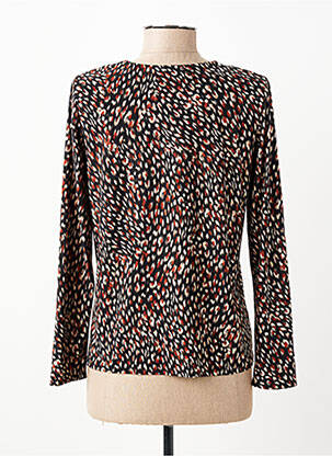 T-shirt manches longues manches longues noir JULIE GUERLANDE femme