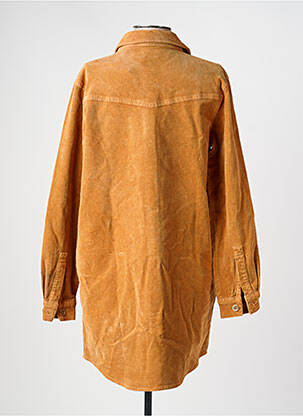 Veste casual coupe droite jaune C'EST BEAU LA VIE femme