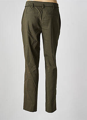 Pantalon chino taille normale taille normale vert JULIE GUERLANDE femme