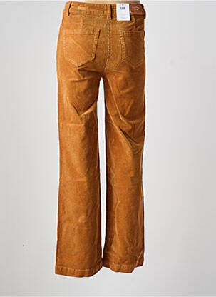 Pantalon flare stretch taille normale jaune C'EST BEAU LA VIE femme