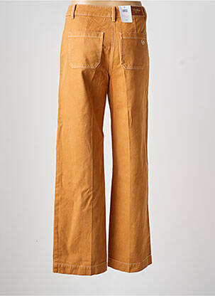 Jeans coupe large taille normale taille normale orange C'EST BEAU LA VIE femme