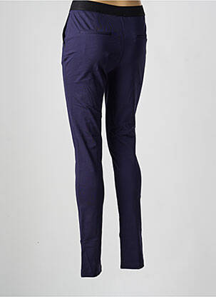 Pantalon chino taille normale taille normale bleu JULIE GUERLANDE femme