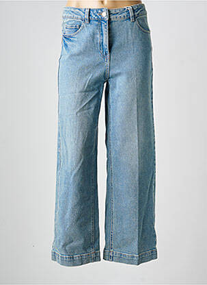 Jeans coupe large stretch taille normale bleu C'EST BEAU LA VIE femme