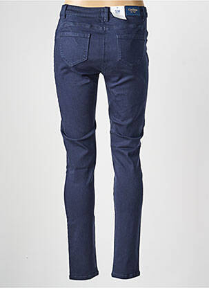 Pantalon slim stretch taille normale bleu C'EST BEAU LA VIE femme