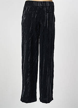 Pantalon large fermeture zippée sous rabat boutonné taille normale noir C'EST BEAU LA VIE femme
