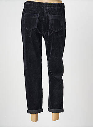 Pantalon 7/8 stretch taille normale noir C'EST BEAU LA VIE femme