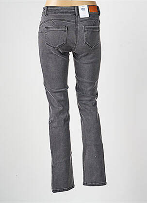 Jeans coupe droite stretch taille normale gris C'EST BEAU LA VIE femme