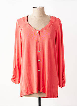 T-shirt manches longues manches longues orange MADO ET LES AUTRES femme