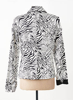 Blazer finition intérieure biaisée noir REVER MILE femme