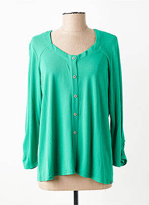 T-shirt manches longues manches longues vert MADO ET LES AUTRES femme