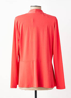 Gilet manches longues stretch rouge BATIDA femme