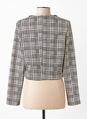 Veste chic col rond noir BATIDA femme