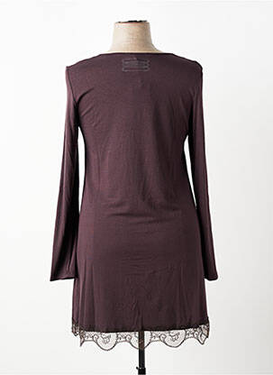 Jupon /fond de robe broderie marron MADO ET LES AUTRES femme