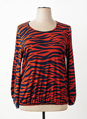 T-shirt manches longues manches longues orange BATIDA femme