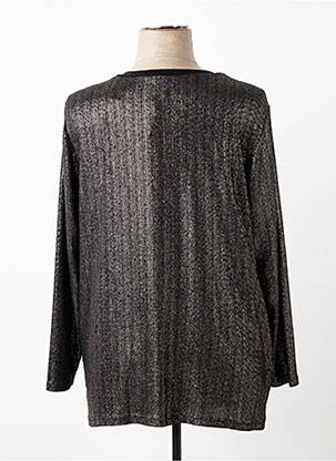 Top stretch manches longues noir FRANCE RIVOIRE femme