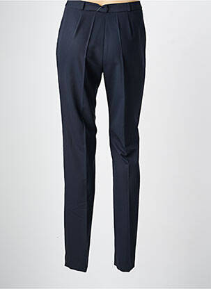Pantalon slim taille haute taille haute bleu ANNE KELLY femme