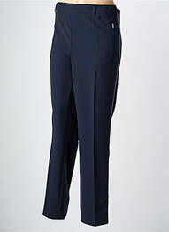 Pantalon droit stretch taille normale bleu DIANE LAURY femme