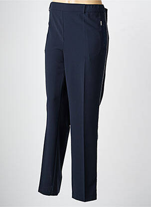 Pantalon droit stretch taille normale bleu DIANE LAURY femme