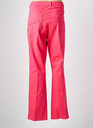 Pantalon slim tissage popeline taille normale rose DIANE LAURY femme