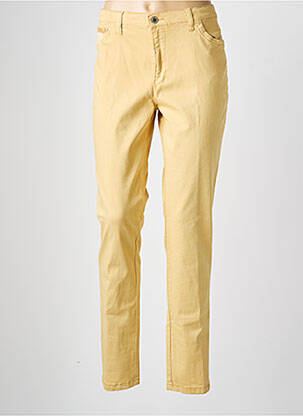 Jeans coupe slim taille normale taille normale jaune WALTRON femme
