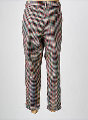 Pantalon 7/8 taille à pinces taille normale marron MADO ET LES AUTRES femme