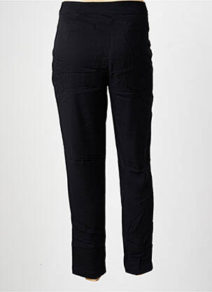 Pantalon chino fermeture zippée sous rabat boutonné taille normale noir MADO ET LES AUTRES femme