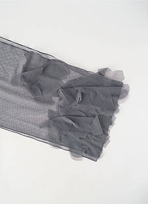 Foulard légère et transparente gris MADO ET LES AUTRES femme