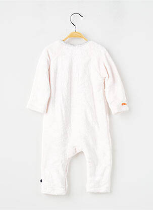 Combi-pantalon coupe droite manches longues blanc SUCRE D'ORGE enfant
