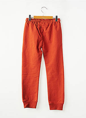 Jogging stretch taille élastique orange SUCRE D'ORGE garçon