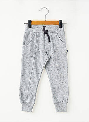Jogging poches taille élastique gris SUCRE D'ORGE garçon