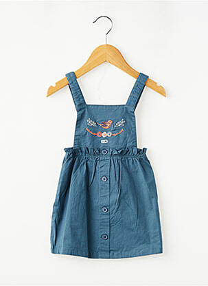 Robe courte sans manche sans manche bleu SUCRE D'ORGE fille