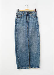Jupe longue taille normale bleu KAFFE femme