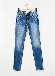 Jeans coupe slim stretch taille normale bleu FREEMAN T.PORTER femme