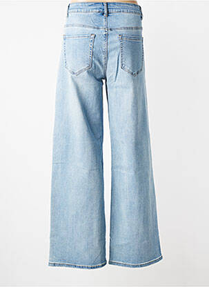 Jeans coupe droite stretch taille normale bleu KAFFE femme