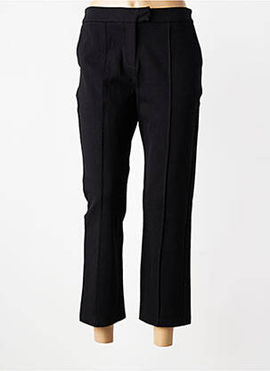 Pantalon 7/8 stretch taille normale noir KING LOUIE femme